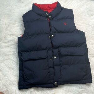 Boys polo Ralph Lauren puffer vest. Size 7